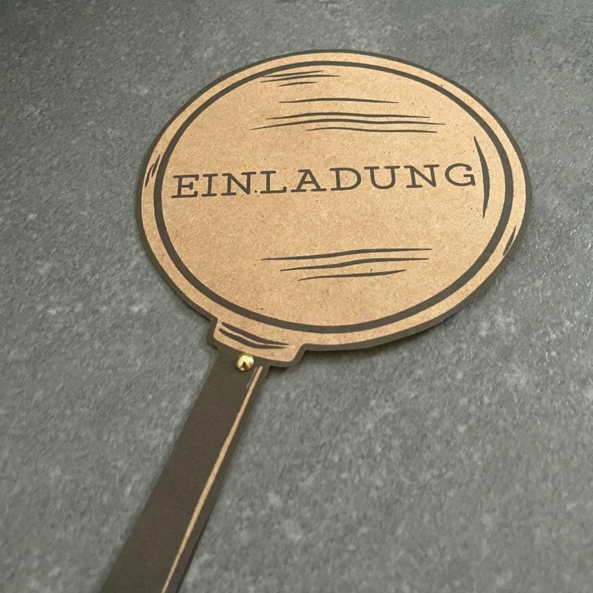 Druckvorlage Einladung Detektiv Lupe
