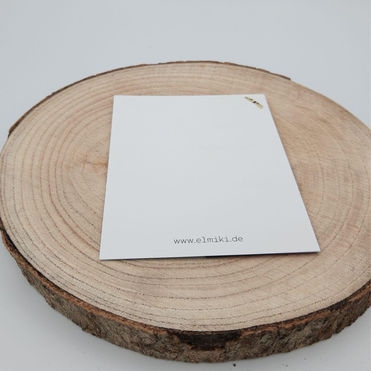 Einladungskarte Kletterin