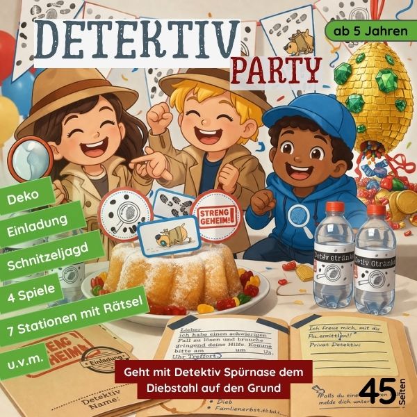 Detektiv Party Set