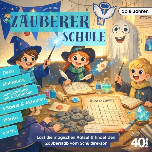 Zauberschule Party Set