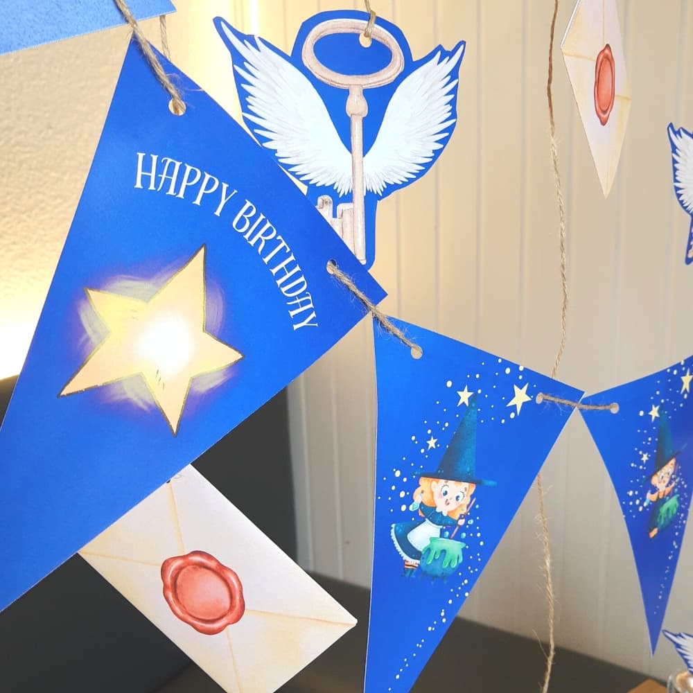 Zauberschule Party Set