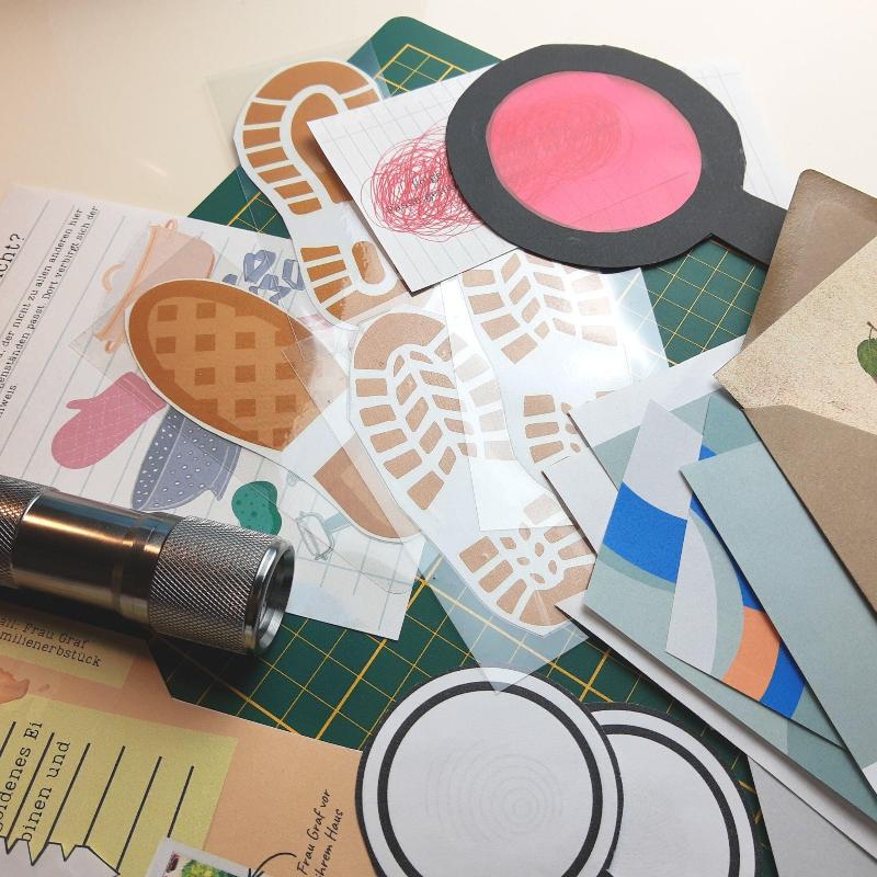 Detektiv Geburtstag Schnitzeljagd und Zubehör zum Kindergeburtstag zum ausdrucken und basteln