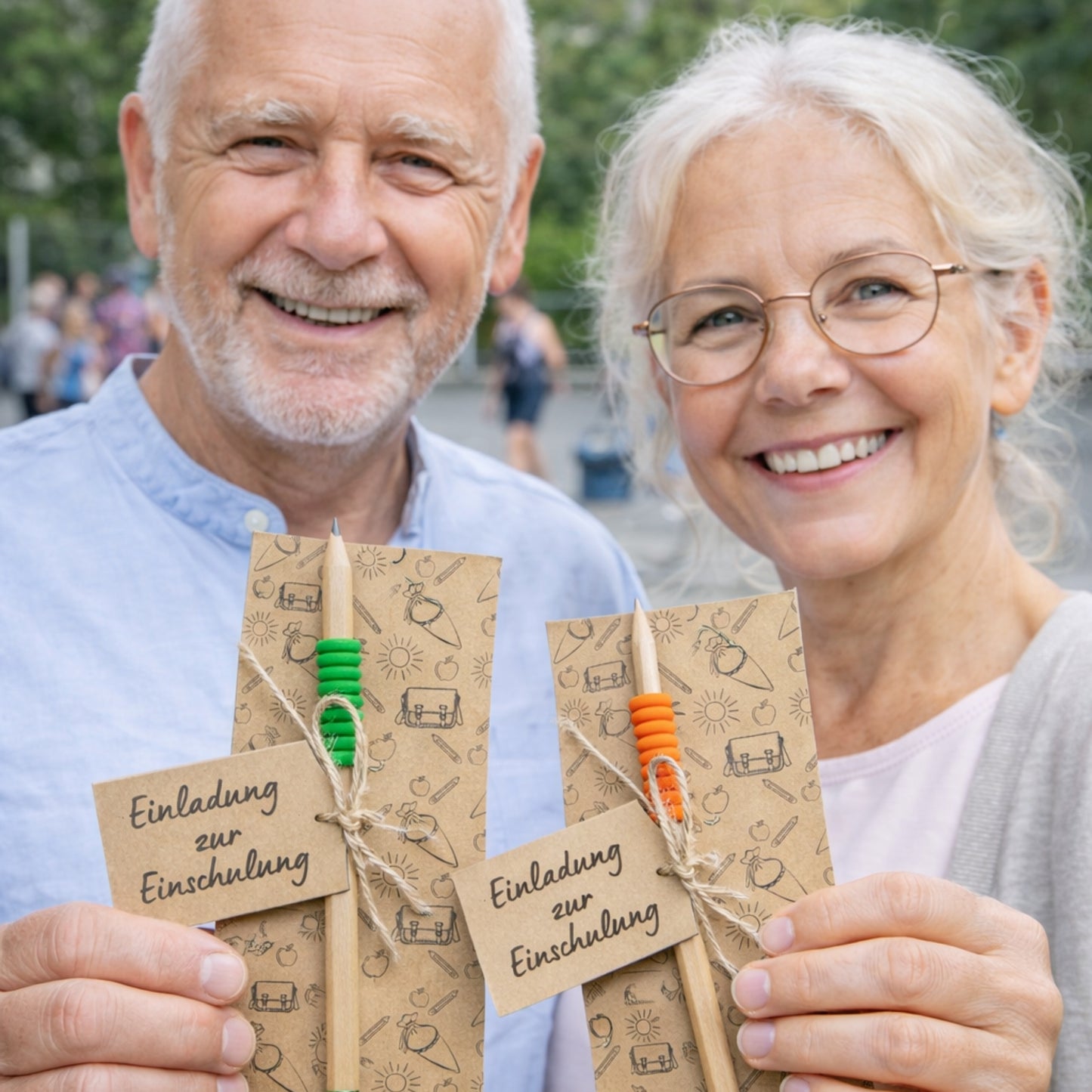 Druckvorlage Einladung Einschulung