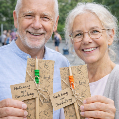 Druckvorlage Einladung Einschulung
