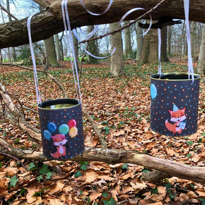 Wald Party Set für Kinder | Einladung, Deko, Spiele und Schnitzeljagd | Sofort-Download  Dosen Spielidee