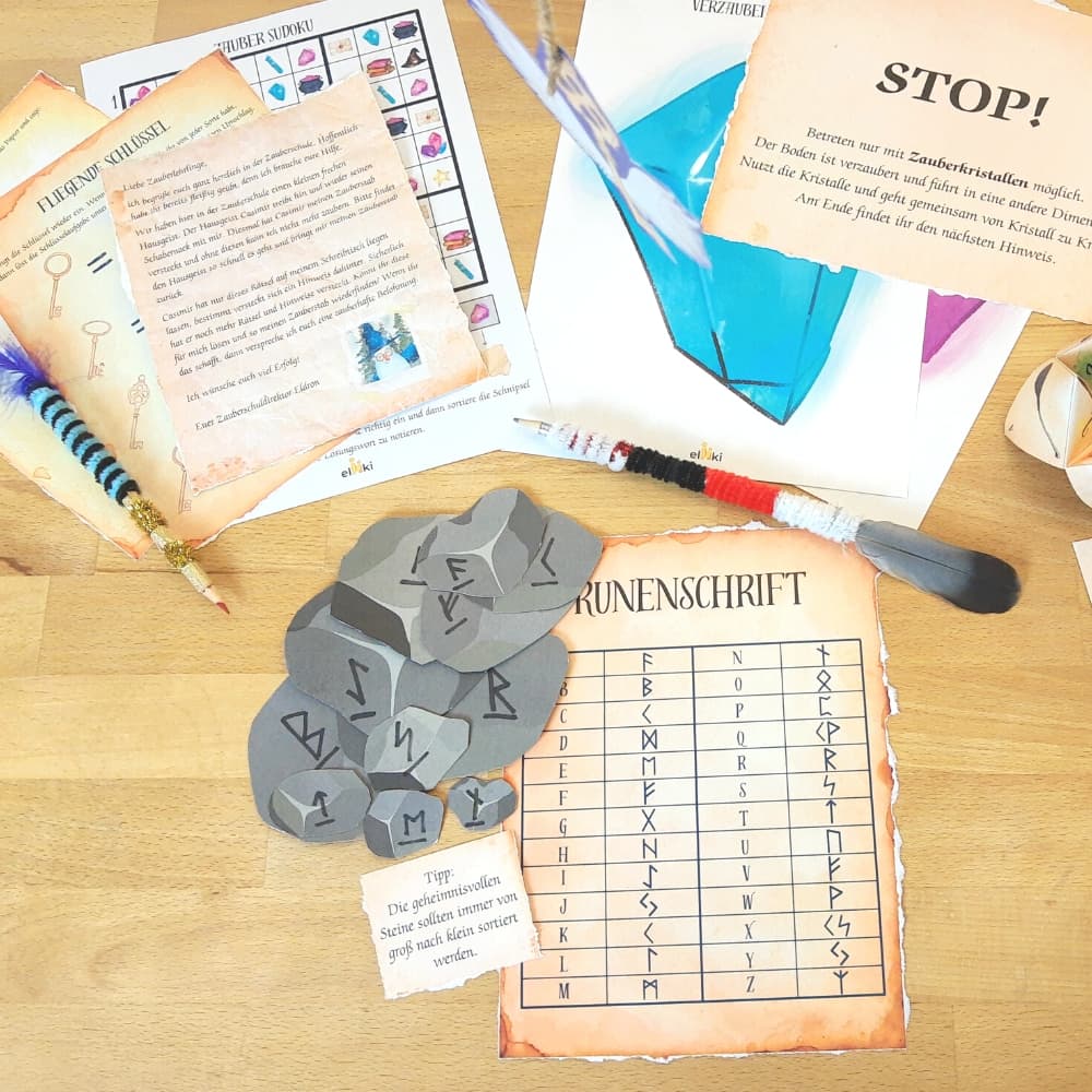 Zauberschule Partykit – Die magische Geburtstagsparty direkt aus dem Drucker! 