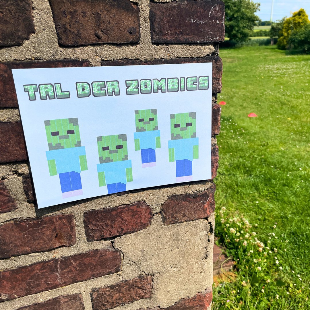 Block Kindergeburtstags Party - Tal der Zombies Spiel - elmiki.de